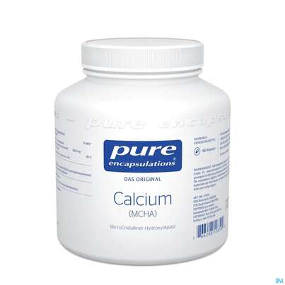 Sie sehen eine Packung Pure Encapsulations Calcium (MCHA), 180 Stück, Produktbild: 01 Pure Encapsulations Calcium (MCHA), 180 Stück, A-Nr.: 3418786 - 01