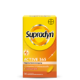 Sie sehen eine Packung Supradyn® active Filmtabletten, 90 Stück, Produktbild: 01 Supradyn® active Filmtabletten, 90 Stück, A-Nr.: 3435879 - 01