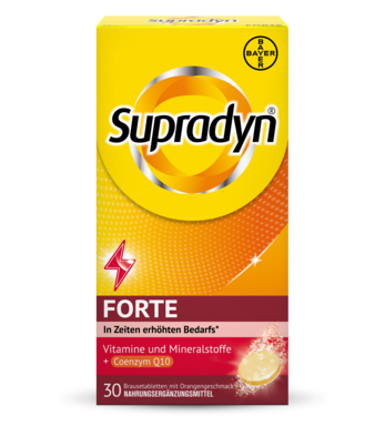 Supradyn® forte Brausetabletten, 30 Stück, A-Nr.: 4332437 - 01