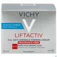 Sie sehen eine Packung Vichy Liftactiv Hyaluron Creme Ohne Duftstoffe 50ml, Produktbild: 03 Vichy Liftactiv Hyaluron Creme Ohne Duftstoffe 50ml, A-Nr.: 5686290 - 03