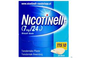 Nicotinell TTS 10 transdermale Pflaster 28 Stück, 28 Stück, A-Nr.: 1254518 - 01
