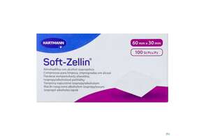 Alkoholtupfer Soft-zellin 100st, A-Nr.: 5769461 - 01