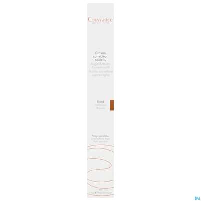 Sie sehen eine Packung Avene Couvrance Augenbrauenkorrekt.stift 01 Blond/hellbraun 1,19g, Produktbild: 01 Avene Couvrance Augenbrauenkorrekt.stift 01 Blond/hellbraun 1,19g, A-Nr.: 3632278 - 01