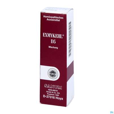 Sie sehen eine Packung EXMYKEHL D 5 TR, 10 Milliliter, Produktbild: 02 EXMYKEHL D 5 TR, 10 Milliliter, A-Nr.: 2268391 - 02