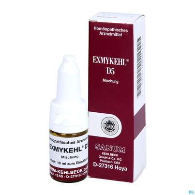 Sie sehen eine Packung EXMYKEHL D 5 TR, 10 Milliliter, Produktbild: 04 EXMYKEHL D 5 TR, 10 Milliliter, A-Nr.: 2268391 - 04