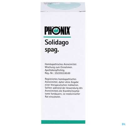Sie sehen eine Packung PHOENIX TR SOLIDAGO, 50 Milliliter, Produktbild: 01 PHOENIX TR SOLIDAGO, 50 Milliliter, A-Nr.: 3072158 - 01