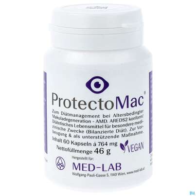 Sie sehen eine Packung Visumac Kapseln Amd Areds2 Konform 60st, Produktbild: 01 Visumac Kapseln Amd Areds2 Konform 60st, A-Nr.: 4189827 - 01
