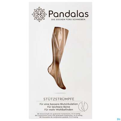 Sie sehen eine Packung Stuetzstruempfe Pandalas Graduiert/70den Nylon Simply Elastisch. Nude 37/39 00006 1pk, Produktbild: 01 Stuetzstruempfe Pandalas Graduiert/70den Nylon Simply Elastisch. Nude 37/39 00006 1pk, A-Nr.: 5845788 - 01
