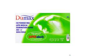 Untersuchungshandschuhe -dumax Latex Puderfrei Xl 100st, A-Nr.: 2995470 - 01