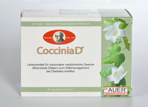 Sie sehen eine Packung COCCINIA D Dr. Auer, 60 Stück, Produktbild: 01 COCCINIA D Dr. Auer, 60 Stück, A-Nr.: 3708076 - 01