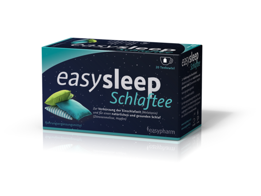 Sie sehen eine Packung easysleep Schlaftee, 20 Stück, Produktbild: 01 easysleep Schlaftee, 20 Stück, A-Nr.: 4619073 - 01