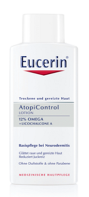 Eucerin AtopiControl LOTION 12% Omega, 400 Milliliter, A-Nr.: 4118081 - 01