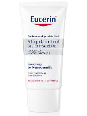 Eucerin AtopiControl Gesichtscreme 12% Omega, 50 Milliliter, A-Nr.: 4118106 - 01