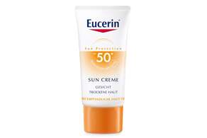 Eucerin SUN CREME LSF 50+ für normale bis trockene Haut, 50 Milliliter, A-Nr.: 3270042 - 01