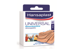 Hansaplast Universal wasserabweisend Strips, 40 Stück, A-Nr.: 2404836 - 01