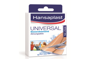 Hansaplast Universal wasserabweisend 1m x 6cm, 1 Stück, A-Nr.: 2404701 - 01