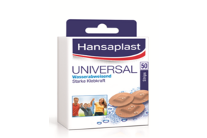 Hansaplast Universal Rundpflaster wasserabweisend, 50 Stück, A-Nr.: 4174168 - 01