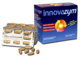 Sie sehen eine Packung INNOVAZYM - Enzyme, Vitamine, Mineralstoffe, 98 Stück, Produktbild: 01 INNOVAZYM - Enzyme, Vitamine, Mineralstoffe, 98 Stück, A-Nr.: 3969523 - 01