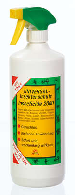 Sie sehen eine Packung Universal-Insektenschutz Insecticide 2000, 1000 Milliliter, Produktbild: 01 Universal-Insektenschutz Insecticide 2000, 1000 Milliliter, A-Nr.: 0899839 - 01