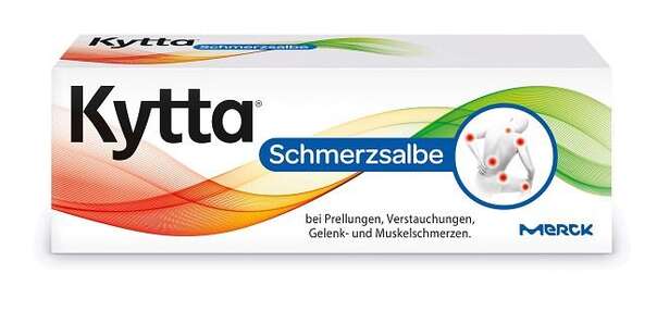 Sie sehen eine Packung KYTTA Schmerzsalbe, 100 Gramm, Produktbild: 01 KYTTA Schmerzsalbe, 100 Gramm, A-Nr.: 3906959 - 01