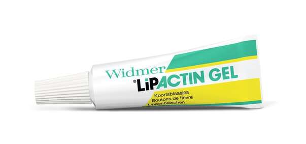 Sie sehen eine Packung Widmer Lipactin Gel, 3 Gramm, Produktbild: 01 Widmer Lipactin Gel, 3 Gramm, A-Nr.: 2590709 - 01