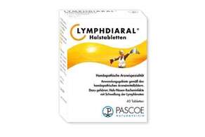Lymphdiaral Halstabletten, 40 Stück, A-Nr.: 3766228 - 01