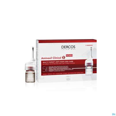Sie sehen eine Packung VICHY AMINEXIL CLINIC.5 FRAU, 126 Milliliter, Produktbild: 03 VICHY AMINEXIL CLINIC.5 FRAU, 126 Milliliter, A-Nr.: 4559632 - 03