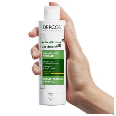 Sie sehen eine Packung SH.VICHY DERC A-SCHUPP THNEU, 200 Milliliter, Produktbild: 10 SH.VICHY DERC A-SCHUPP THNEU, 200 Milliliter, A-Nr.: 4357414 - 10