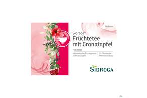 Sidroga Früchtetee mit Granatapfel, 20 Stück, A-Nr.: 4268969 - 01