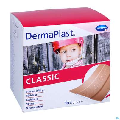Sie sehen eine Packung Wundpflaster Dermaplast/professional Heftpflaster Classic 5mx 8cm Rolle 1st, Produktbild: 03 Wundpflaster Dermaplast/professional Heftpflaster Classic 5mx 8cm Rolle 1st, A-Nr.: 2993985 - 03