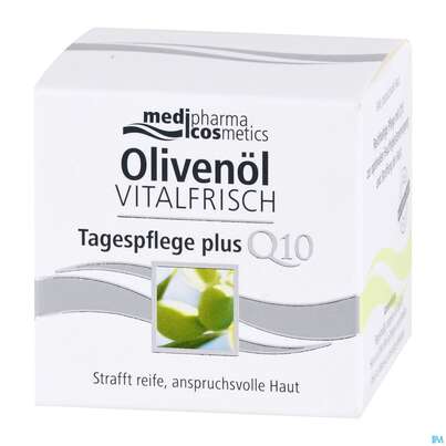 Sie sehen eine Packung Oliven Öl Vitalfrisch Tagespflege, 50 Milliliter, Produktbild: 03 Oliven Öl Vitalfrisch Tagespflege, 50 Milliliter, A-Nr.: 3090699 - 03
