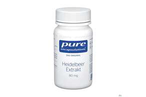 Pure Encapsulations Heidelbeer Extrakt 80mg , 60 Stück, A-Nr.: 2310615 - 01