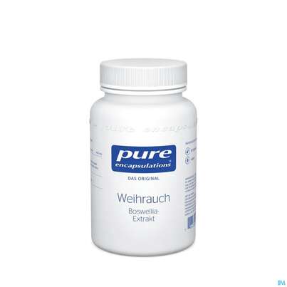 Sie sehen eine Packung Pure Encapsulations Weihrauch, 60 Stück, Produktbild: 01 Pure Encapsulations Weihrauch, 60 Stück, A-Nr.: 3050139 - 01