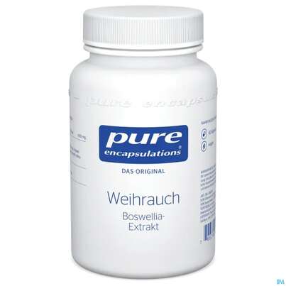 Sie sehen eine Packung Pure Encapsulations Weihrauch, 60 Stück, Produktbild: 02 Pure Encapsulations Weihrauch, 60 Stück, A-Nr.: 3050139 - 02
