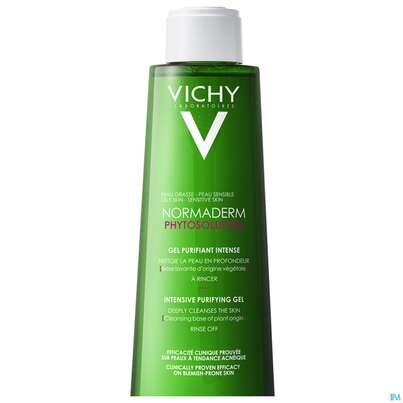Sie sehen eine Packung Vichy Normaderm Phytosolution Intensives Reinigungsgel, 400 Milliliter, Produktbild: 04 Vichy Normaderm Phytosolution Intensives Reinigungsgel, 400 Milliliter, A-Nr.: 5060567 - 04