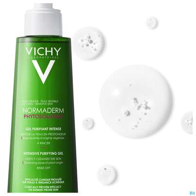 Sie sehen eine Packung Vichy Normaderm Phytosolution Intensives Reinigungsgel, 400 Milliliter, Produktbild: 05 Vichy Normaderm Phytosolution Intensives Reinigungsgel, 400 Milliliter, A-Nr.: 5060567 - 05