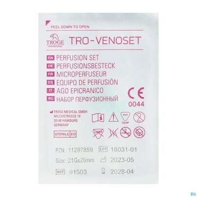 Sie sehen eine Packung INJ.BUTTERFLY TRO 21G GRÜN, 1 Stück, Produktbild: 02 INJ.BUTTERFLY TRO 21G GRÜN, 1 Stück, A-Nr.: 5062690 - 02