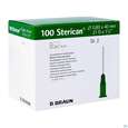 Sie sehen eine Packung Injektionsspritzen U.zubeh. Einmalkanuelen Sterican/standard Gr2 G21x1 1/2 0,8x40mm 46575 100st, Produktbild: 03 Injektionsspritzen U.zubeh. Einmalkanuelen Sterican/standard Gr2 G21x1 1/2 0,8x40mm 46575 100st, A-Nr.: 2692479 - 03