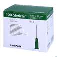 Sie sehen eine Packung Injektionsspritzen U.zubeh. Einmalkanuelen Sterican/standard Gr2 G21x1 1/2 0,8x40mm 46575 100st, Produktbild: 04 Injektionsspritzen U.zubeh. Einmalkanuelen Sterican/standard Gr2 G21x1 1/2 0,8x40mm 46575 100st, A-Nr.: 2692479 - 04