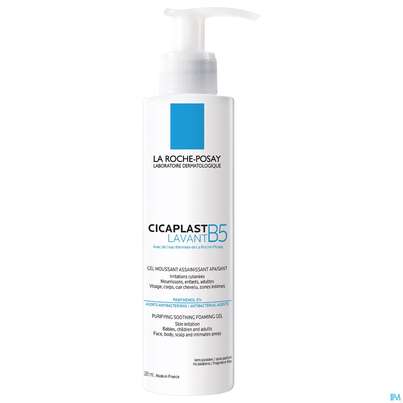 Sie sehen eine Packung La Roche Posay Cicaplast Reinigungsgel Lavant B5 200ml, Produktbild: 02 La Roche Posay Cicaplast Reinigungsgel Lavant B5 200ml, A-Nr.: 5345910 - 02