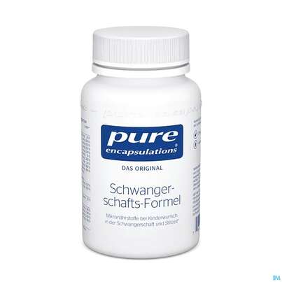Sie sehen eine Packung Pure Encapsulations Schwangerschaftsformel , 30 Stück, Produktbild: 01 Pure Encapsulations Schwangerschaftsformel , 30 Stück, A-Nr.: 4513216 - 01