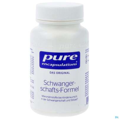 Sie sehen eine Packung Pure Encapsulations Schwangerschaftsformel , 30 Stück, Produktbild: 03 Pure Encapsulations Schwangerschaftsformel , 30 Stück, A-Nr.: 4513216 - 03