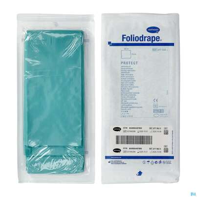 Sie sehen eine Packung Abdecktuecher Foliodrape 75x 90cm 35st, Produktbild: 04 Abdecktuecher Foliodrape 75x 90cm 35st, A-Nr.: 2367992 - 04