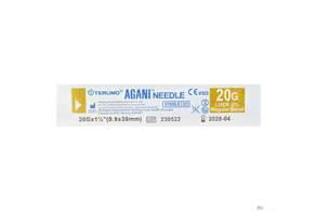 Injektionsspritzen U.zubeh. Einmalkanuelen Terumo/luer +luer Lock Nr 1 0,90x 38mm 1st, A-Nr.: 4238431 - 01