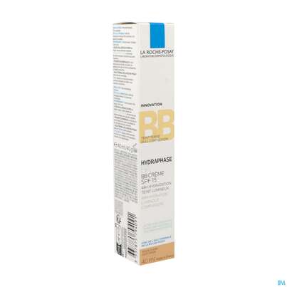 Sie sehen eine Packung La Roche Posay Hydraphase Feuchtigkeitscreme Bb Hell 40ml, Produktbild: 01 La Roche Posay Hydraphase Feuchtigkeitscreme Bb Hell 40ml, A-Nr.: 5716022 - 01