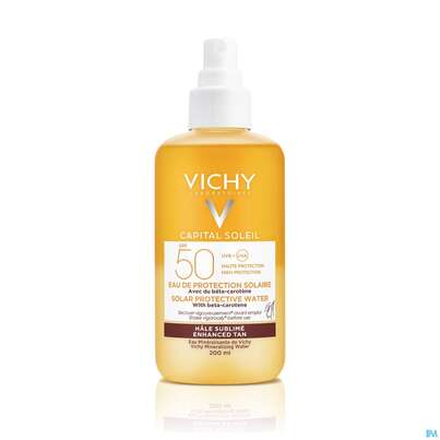 Sie sehen eine Packung VICHY CS BETA CAROTIN LSF50, 200 Milliliter, Produktbild: 02 VICHY CS BETA CAROTIN LSF50, 200 Milliliter, A-Nr.: 5232264 - 02