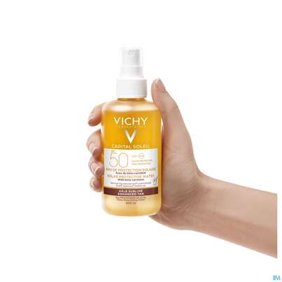 Sie sehen eine Packung VICHY CS BETA CAROTIN LSF50, 200 Milliliter, Produktbild: 05 VICHY CS BETA CAROTIN LSF50, 200 Milliliter, A-Nr.: 5232264 - 05