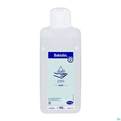 Sie sehen eine Packung Baktolin Pure 500ml, Produktbild: 01 Baktolin Pure 500ml, A-Nr.: 4144055 - 01