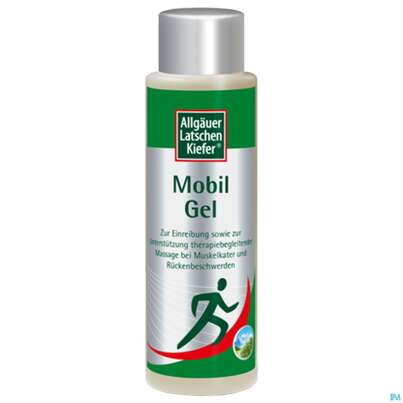 Sie sehen eine Packung Allgäuer Latschenkiefer Mobil Gel 250ml, Produktbild: 03 Allgäuer Latschenkiefer Mobil Gel 250ml, A-Nr.: 3422948 - 03