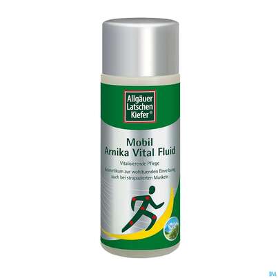 Sie sehen eine Packung Allgäuer Latschenkiefer Arnika Einreibung 100ml, Produktbild: 02 Allgäuer Latschenkiefer Arnika Einreibung 100ml, A-Nr.: 1436478 - 02